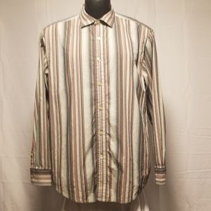 Tommy Bahama mens long sleeve button up shirt xl
